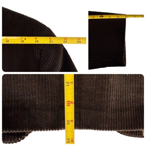 Vintage Ralph Lauren Chaps 48T Brown Corduroy 3-Button Sport Coat - Picture 16 of 16